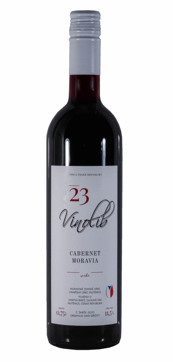 Cabernet Moravia, 0,75 l